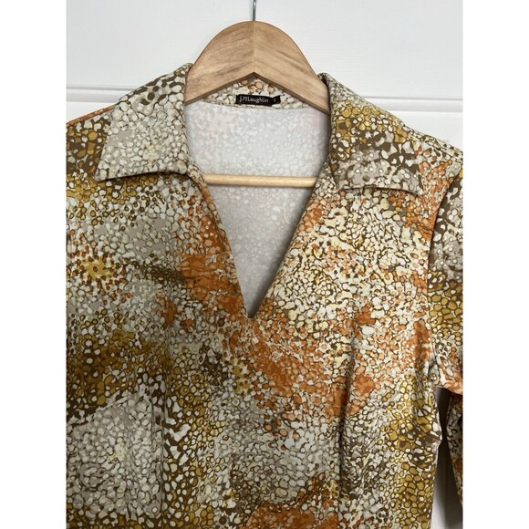 J. McLaughlin Dress Catalina Cloth Size Small Collared - Picture 2 of 8